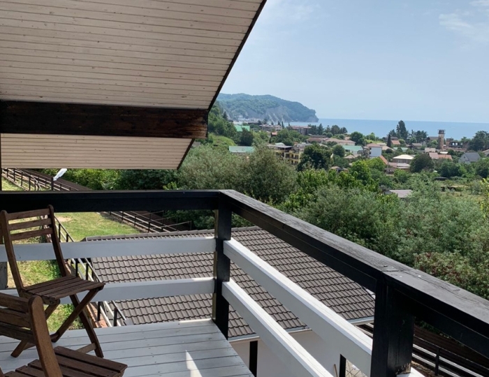 1-мест. (разм. в 2-мест.) станд. улучш. с балк. - Отель «Ласточка» Пицунда